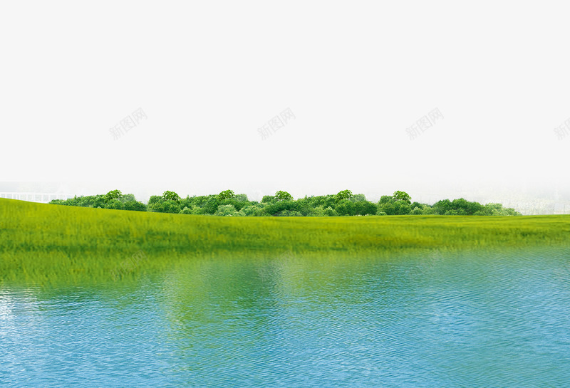 大自然绿色河流png免抠素材_88icon https://88icon.com 大树 大自然 水流元素 河流 海报效果 海报素材 清澈 绿色元素 绿色水源 自然元素 自然风景蓝天黄花河流 草