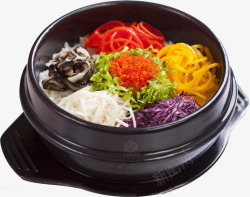 韩国石锅拌饭素材