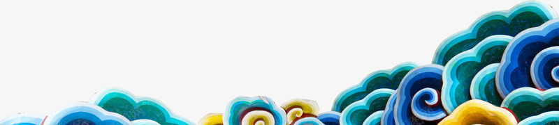 中国风祥云企业文化装饰png免抠素材_88icon https://88icon.com 中国风 中国风的海报 企业文化 传统 古典七彩祥云 国画插画元件 敦煌壁画 流云 祥云 蓝色