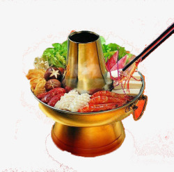 海鲜火锅素材