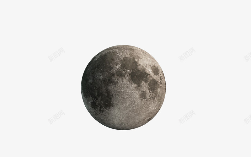 超清月球png免抠素材_88icon https://88icon.com 星球 月球 设计 超清月球