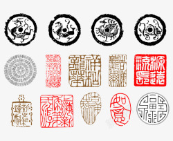 中国传统图案传统图腾纹样高清图片