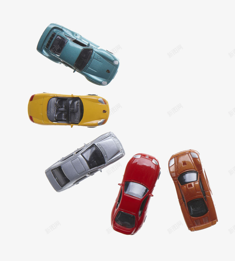 5量不同颜色汽车碰头png免抠素材_88icon https://88icon.com 交通工具 俯视跑车 小汽车 模型 汽车 汽车模具 汽车玩具 玩具 碰头 跑车 车子 轿车