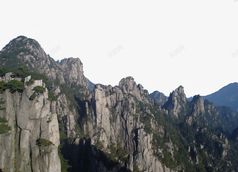 黄山景观png免抠素材_88icon https://88icon.com 安徽黄山 旅游景区 著名景点 黄山 黄山景观