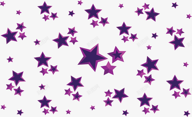 紫色夜晚星空花纹矢量图ai免抠素材_88icon https://88icon.com 五角星 星星 星星花纹 星空 星空紫 矢量png 矢量图 紫色星星