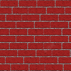 龟裂缝红色砖墙纹理高清图片