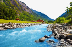 高山景色八素材