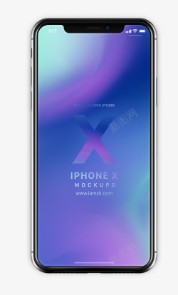 立体苹果图案iPhonex新品主题图案高清图片