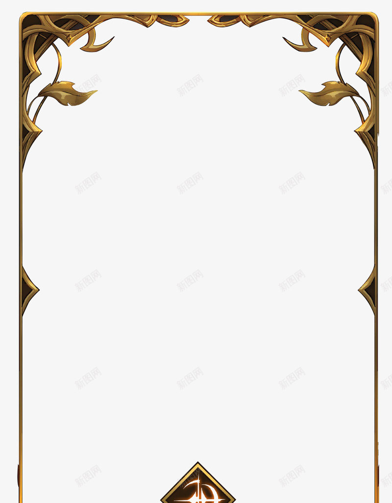 边框雕花金属游戏边框效果png免抠素材_88icon https://88icon.com 效果 游戏 边框 金属 雕花