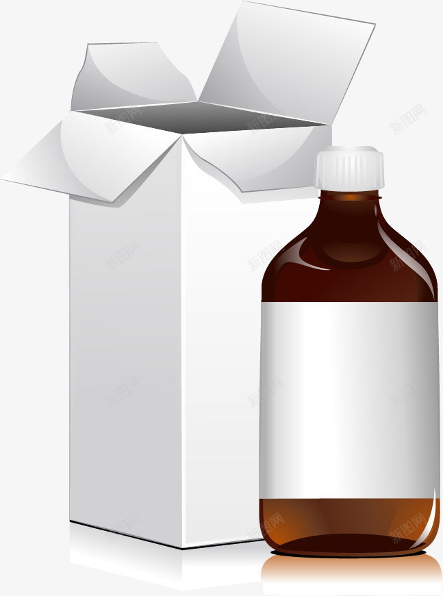 手绘农药瓶和包装盒矢量图ai免抠素材_88icon https://88icon.com 农药瓶 包装盒 手绘 瓶子 矢量图