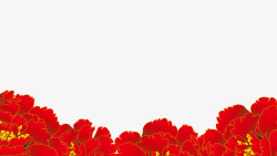 国庆节促销语花开富贵高清图片