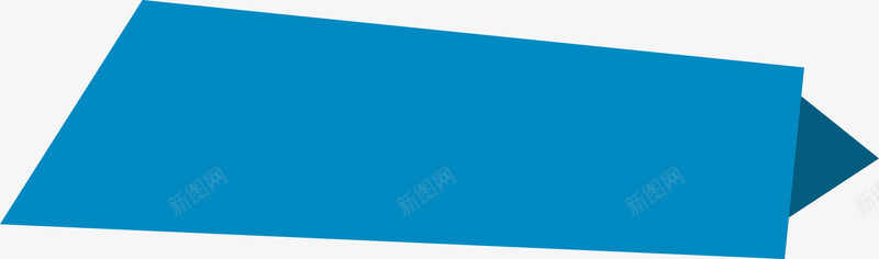 蓝色标题框背景图矢量图eps免抠素材_88icon https://88icon.com 彩色飘带 扁平化标题框 折叠丝带 折叠图形 标题 背景 菜单 装饰 飘带 矢量图