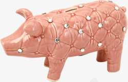 创意金融猪猪存钱罐素材