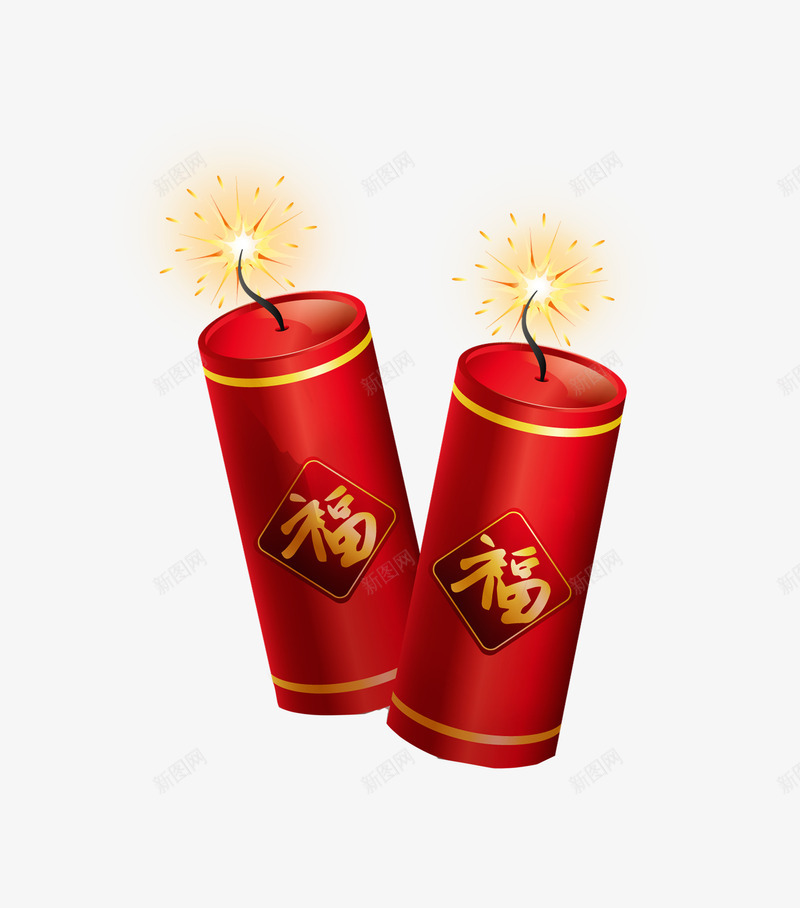 新年花炮卡通图png免抠素材_88icon https://88icon.com 免抠图 卡通 新年 火花 福猪 花炮 过年花炮 鞭炮