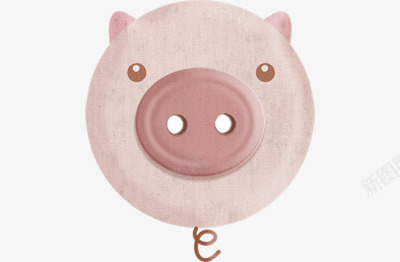 卡通小猪头png免抠素材_88icon https://88icon.com 卡通装饰 可爱 小猪 猪头