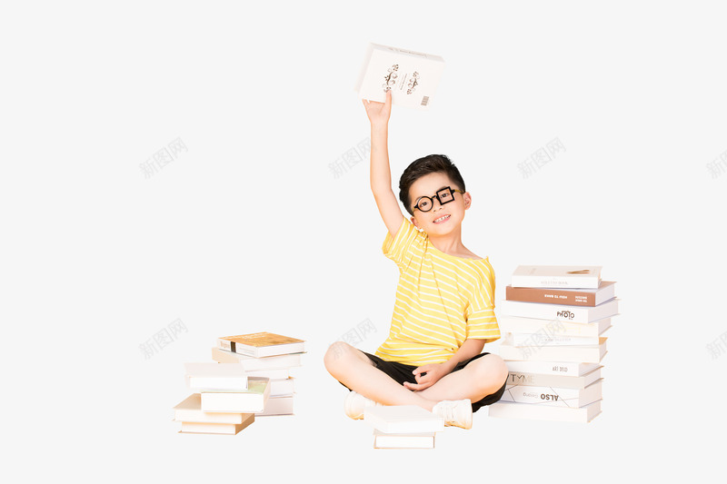 六一儿童孩子读书png免抠素材_88icon https://88icon.com 六一儿童 共度六一 孩子读书 小孩看书 看书的小孩