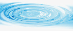 水流漩涡蓝色水波创意漩涡高清图片