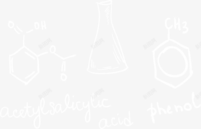 简洁白色化学方程式png免抠素材_88icon https://88icon.com 公式 化学 化学方程式 卡通手绘 商务 学习教育