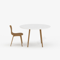 白色椅子免抠白色咖啡桌椅高清图片