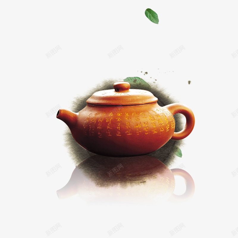 古典茶具psd免抠素材_88icon https://88icon.com 古典 禅茶 茶具 茶叶 茶文化 茶香 雾气 黄色