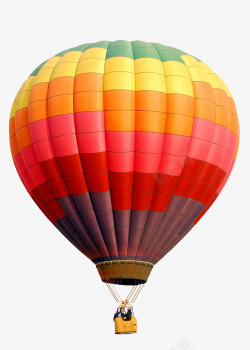 坐秋千热汽球坐人的热气球高清图片