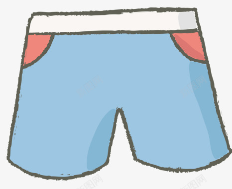 男士泳裤图标图标