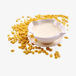 美味豆浆豆浆和大豆高清图片