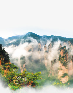西安旅游画册张家界风景高清图片