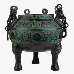 古铜器古代器皿摆件高清图片
