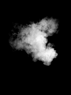 漂浮飘散的白色热气云朵烟雾素材