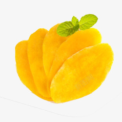 干橘子片美味芒果干片特写高清图片
