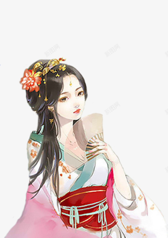 古代青衣女子扇子png免抠素材_88icon https://88icon.com 古代 图片 女子 扇子 青衣