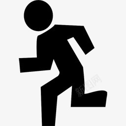 奔跑的人图标图标