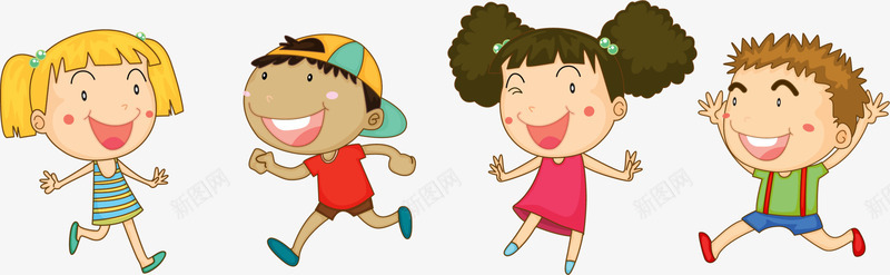 儿童节玩耍奔跑孩子png免抠素材_88icon https://88icon.com 6月1号 儿童节 六一节 奔跑孩子 开心儿童 玩耍 童趣