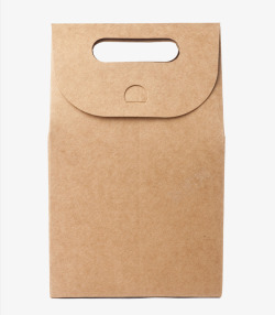 纸盒子褐色袋子高清图片