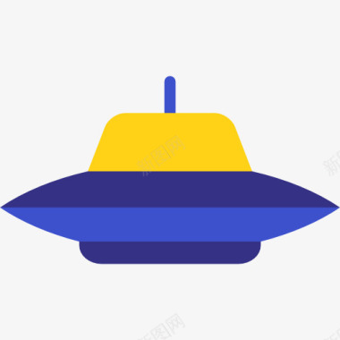 科幻光波UFO图标图标