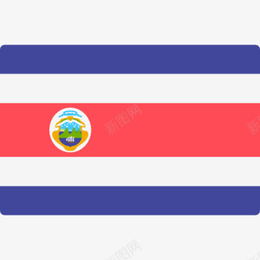 世界旅游用品哥斯达黎加图标图标