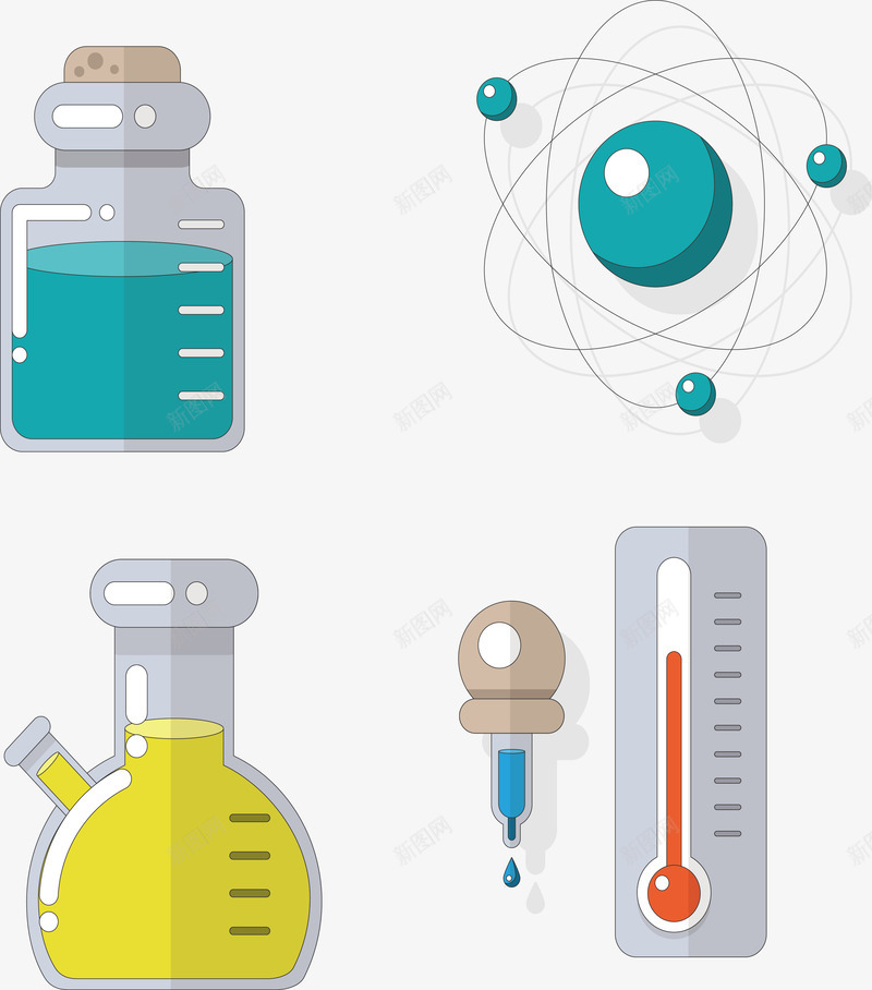 化学实验元素png免抠素材_88icon https://88icon.com png png素材 化学 卡通 实验 生命科学