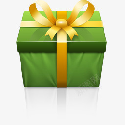 白色礼物盒子礼物盒子桌面图标图标