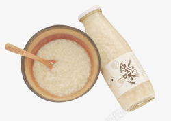 米酒糯米原味糯米米酒高清图片