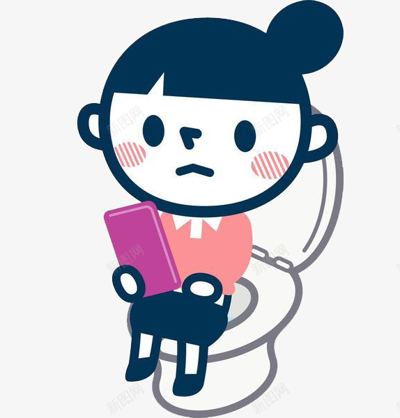 蹲马桶拿钱包的女孩png免抠素材_88icon https://88icon.com 上厕所 供人大小便 公测 坑 大便 拉肚子 拉臭臭 拿钱包 茅厕 茅坑 蹲厕所 蹲坑 蹲马桶 马桶