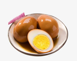 卤蛋饭光滑的卤蛋高清图片