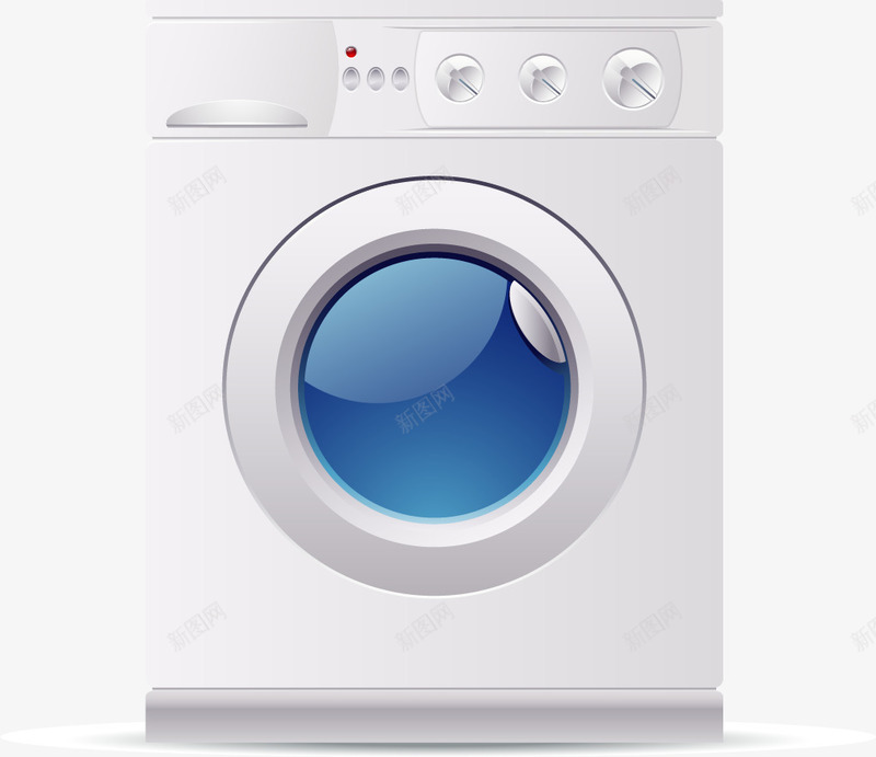 手绘洗衣机png免抠素材_88icon https://88icon.com 卡通洗衣机 家用电器 手绘 洗衣机
