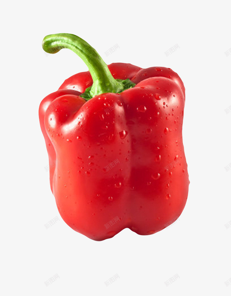红色美味鲜红带水珠的红灯笼椒实png免抠素材_88icon https://88icon.com 新鲜 植物 植物界 水滴 水珠 沟纹 甜椒 红灯笼椒 红色美味鲜红带水珠的红灯笼椒实物免费下载 蓬松 辣椒 食物 食用 鲜红