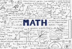 漂浮密集数学公式笔记素材