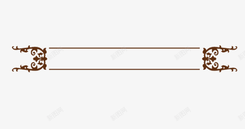 中国风边框png免抠素材_88icon https://88icon.com 中国风 字框PNG 棕色 淘宝天猫 背景装饰 边框理