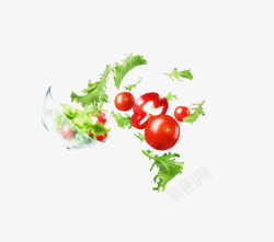 有机西红柿美味的营养菜高清图片