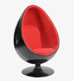 红黑旋转椅素材