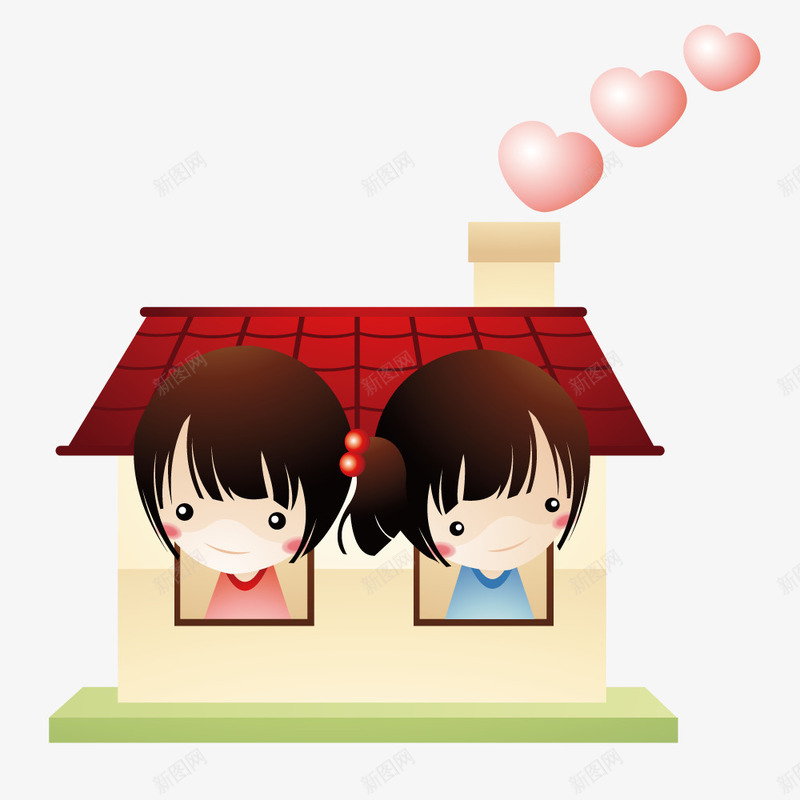 房子里的小孩png免抠素材_88icon https://88icon.com 儿童 卡通 小孩 建筑 手绘 拟物化 楼房