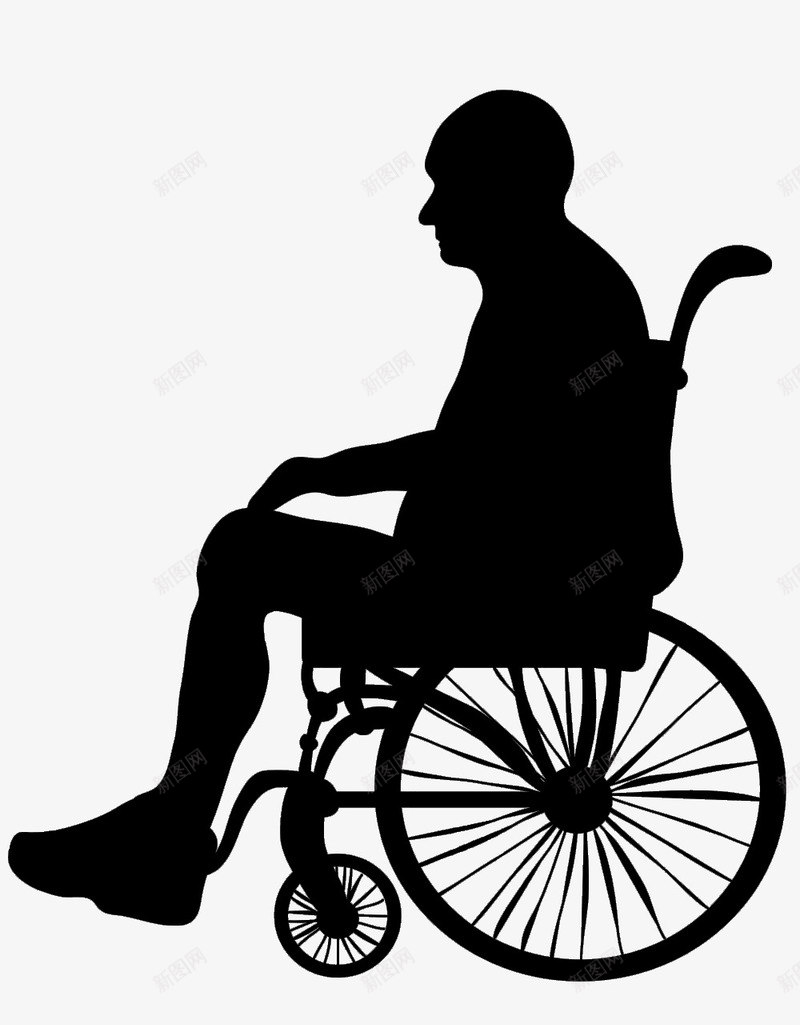 坐轮椅老人剪影png免抠素材_88icon https://88icon.com 剪影 坐轮椅的老人 坐轮椅老人剪影 老人 老人剪影